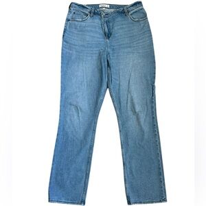 A&F Abercrombie & Fitch Women 16R/33 90s Slim Straight Ultra High Rise Jeans